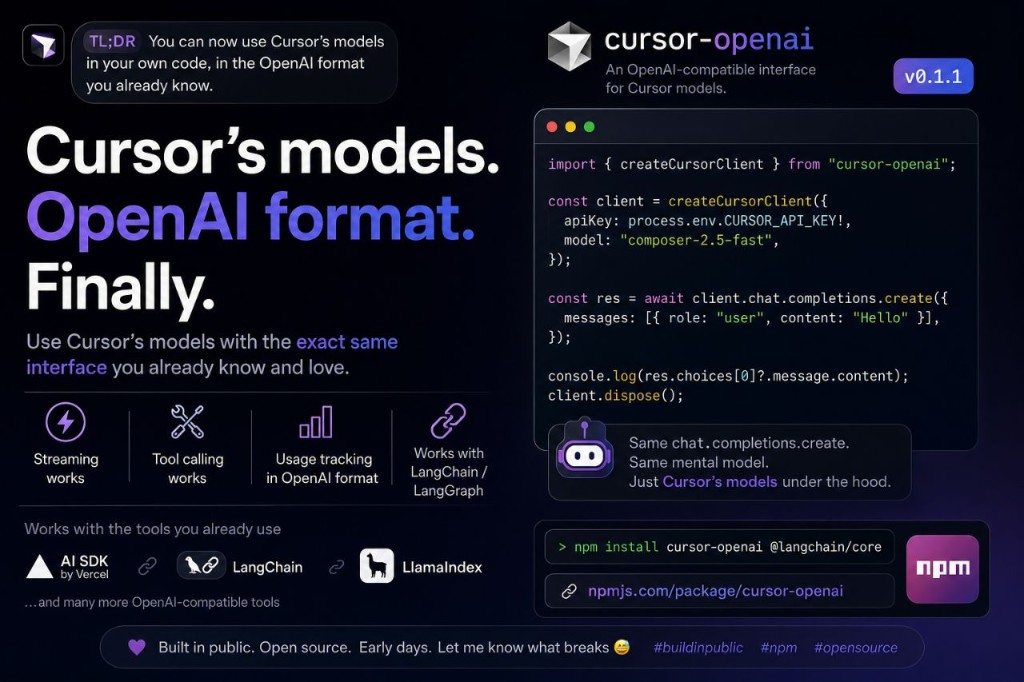 cursor-openai screenshot
