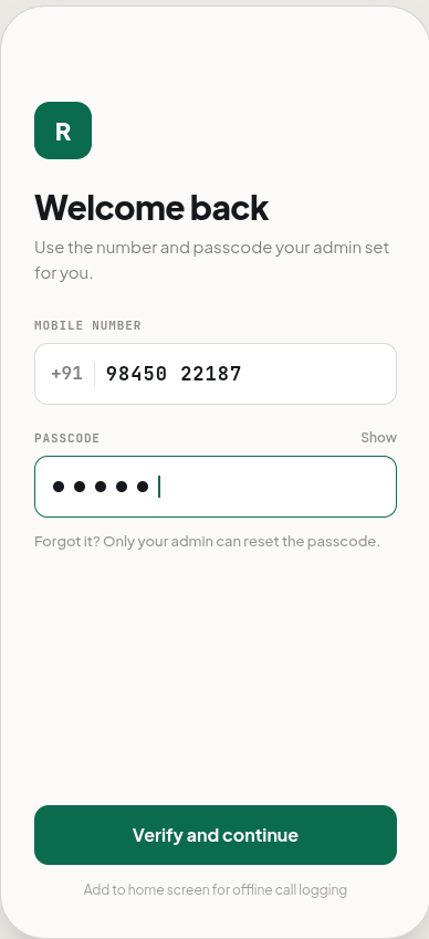 Login